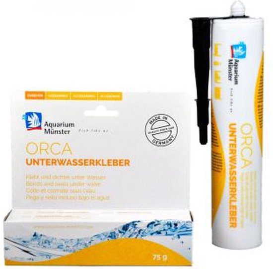 Aquarium munster orca underwater glue Lijm, Kit, Epoxy, Tape