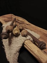 Oude houten trog