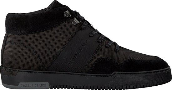 Cycleur de Luxe Sequoia Hoge sneakers - Leren Sneaker - Heren - Zwart -  Maat 45 | bol.com