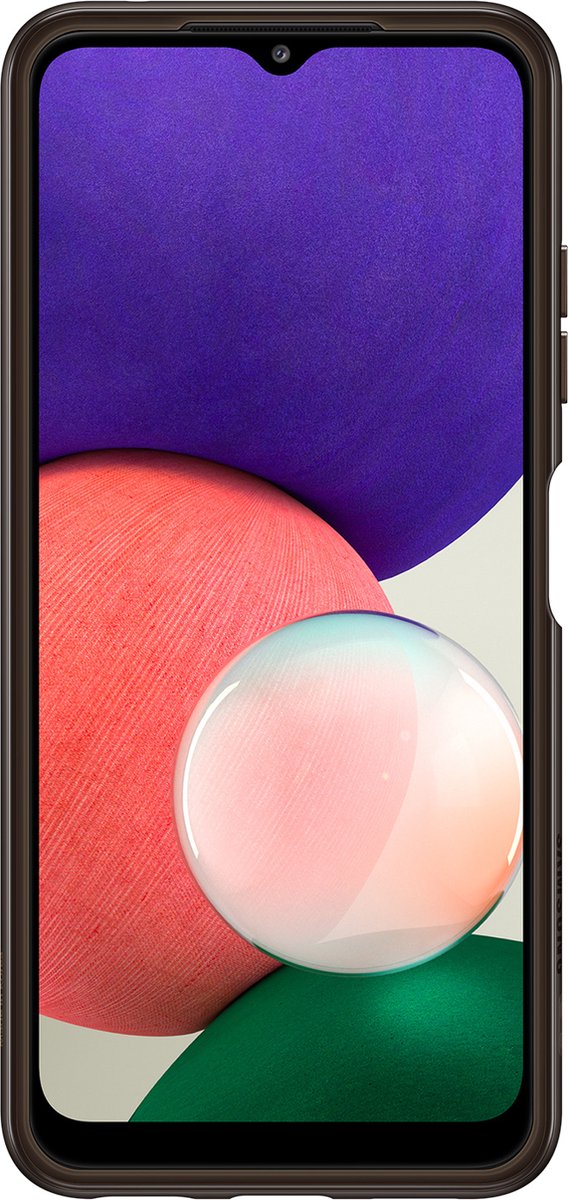 Samsung - Soft Clear Hoesje - Galaxy A22 (5G) - Zwart