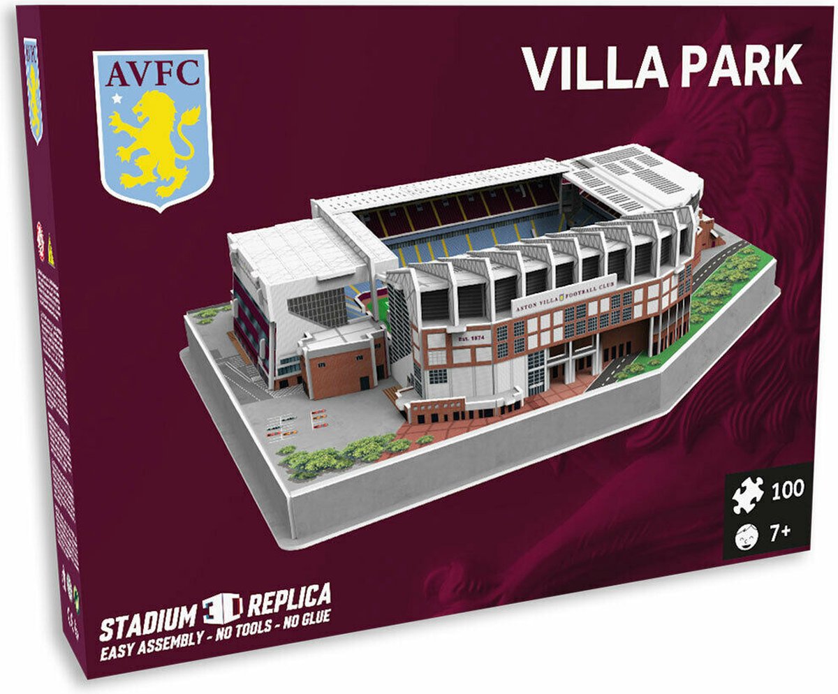 3D Puzzel Aston Villa - Villa Park - 100 stukjes