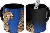 Magische Mok - Foto op Warmte Mok - Wilde cheeta's - 350 ML