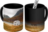 Magische Mok - Foto op Warmte Mok - Huis op de Lofoten - 350 ML