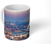 Mok - Rotterdam - Erasmus - Brug - Roze - 350 ML - Beker