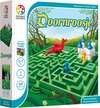 foto van SmartGames - Doornroosje Deluxe - Sprookjesspel met 60 opdrachten - Doolhof met draak, ridder, prinses en kasteel - met extra sprookjesboek