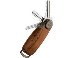 Orbitkey - Orbitkey Crazy Horse Sleutelhouder Leder Chestnut Brown