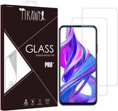 Tikawi x2 Gehard Glas Honor 9X Hoge Weerstand Screen Protector - [Anti-vingerafdruk] - Beschermende film x2