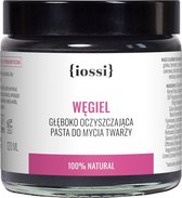 Iossi - Carbon Cleansing Paste For Face Wash With Activated Charcoal, Algae And Green Tea 120Ml