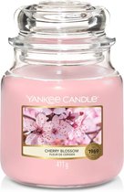 Bougie parfumée Yankee Candle Medium Jar - Cherry Blossom