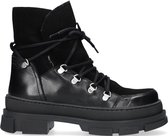 Pavement Kiara Wools Veterboots - Laarzen Met Veters - Dames - Zwart - Maat 38