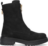 Omoda Lpmonk-04 Enkelboots -  Enkellaarsjes - Dames - Zwart - Maat 38