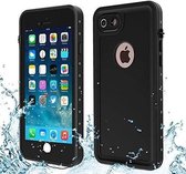 Tikawi Waterdicht Schokbestendig Hoesje Iphone 7/8 Zwart [IP68 Waterdicht] Waterdicht [Hoge bescherming] Stofdicht