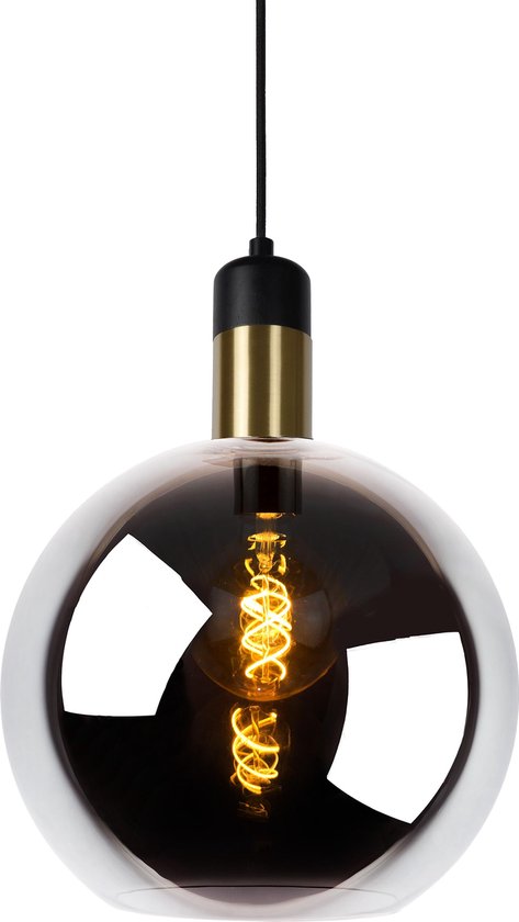 Lucide JULIUS - Suspension - Ø 28 cm - 1xE27 - Fumé