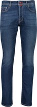 Jacob Cohën Jeans Blauw Getailleerd - Maat W34 - Heren - Herfst/Winter Collectie - Katoen;Polyamide
