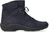 Wolky Hoge veterschoenen Diana blauw nubuck