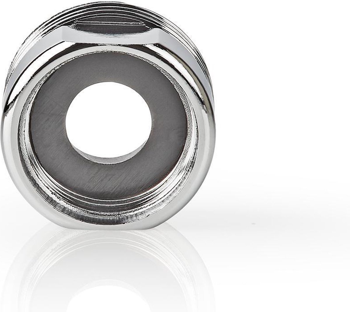 Nedis Slangadapter | 1/2&apos;&apos; | 3/4&apos;&apos; | Zilver | 1 stuks - WAAD1234 WAAD1234