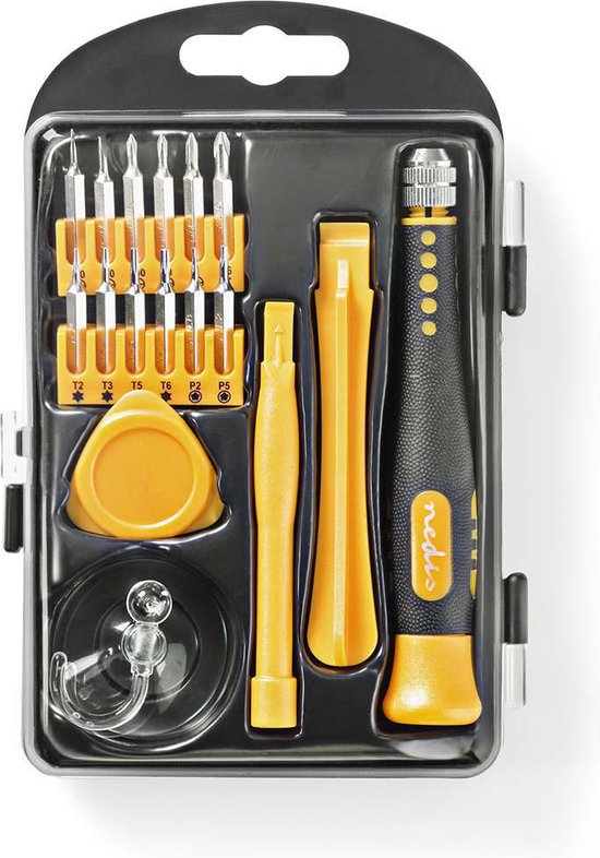 Boîte à outils | 17 en 1 | pour la réparation de PC, smartphone et tablette  | bol.com