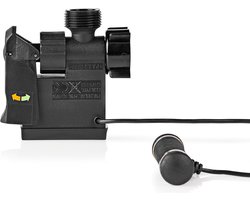 Nedis Elektronische Waterstop - 3/4" buitendraad - 3/4" Binnendraad - Geschikt voor: Vaatwasser / Wasmachine - Zwart