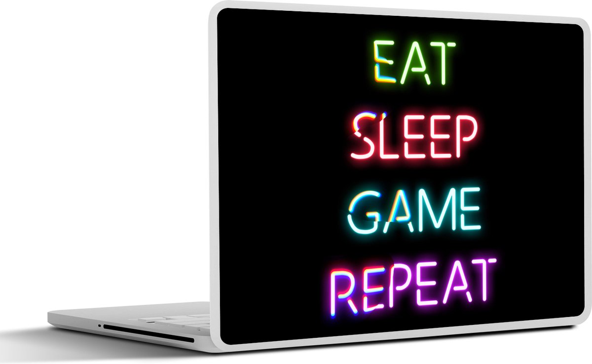Afbeelding van product SleevesAndCases  Laptop sticker - 10.1 inch - Quotes - Gaming - Game