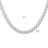 Collier Vossestaart 6,5 Mm Met Groot Springslot