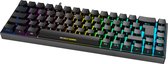Deltaco Gaming DK440 Draadloos RGB DE Qwertz Gaming Toetsenbord - Zwart