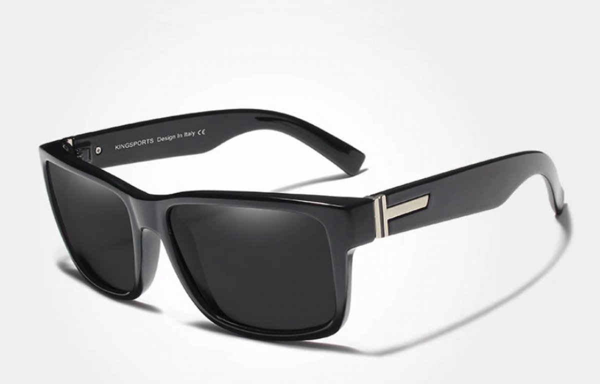 Kingseven zonnebril - UV400 - Gepolariseerd - Zwart - Blackstar - Z1901