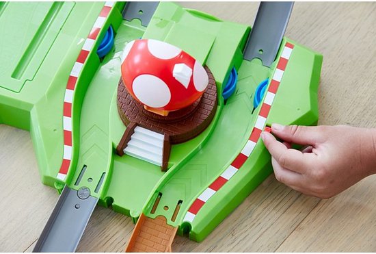 Circuit Hot Wheels Mario Kart Motorisé Deluxe, Très Bon état