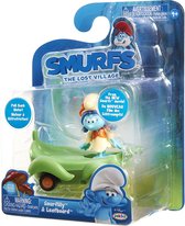 Smurfs The Lost Village Smurfilly & Leafboard Figure (2 Pack) - de smurfen figuur / figuren - speelgoed - collecter item - smurf