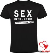 Seks instructeur t-shirt Heren | Seks | Porno | grappig | Sex | BDSM | Cadeau