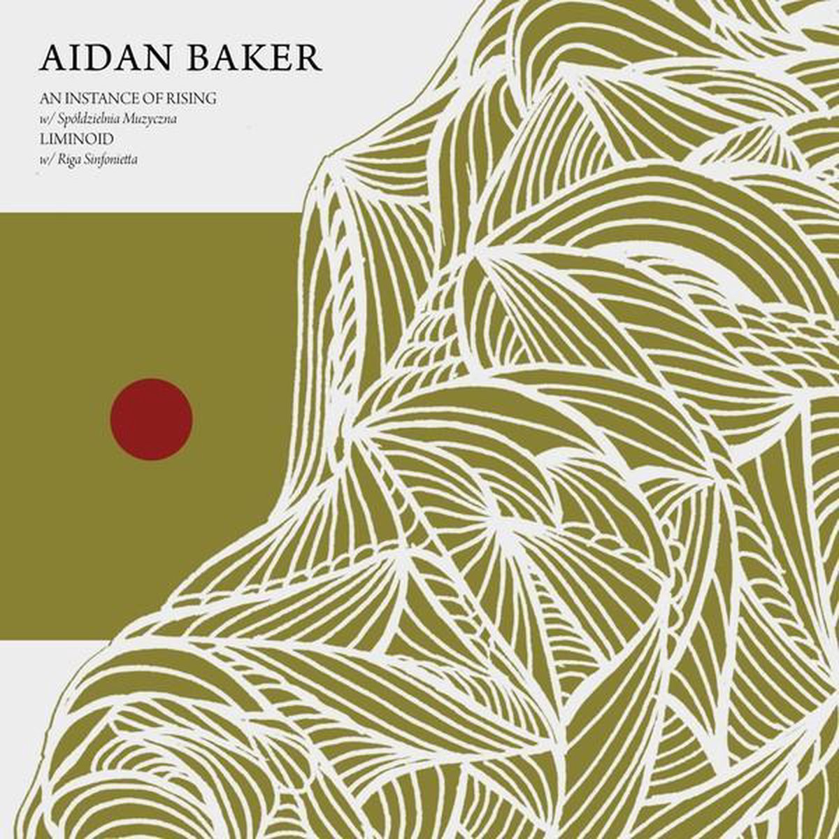 Aidan Baker & Spoldzielnia Muzyczna, Riga Sinfonietta - An Instance Of Rising / Liminoid (CD)