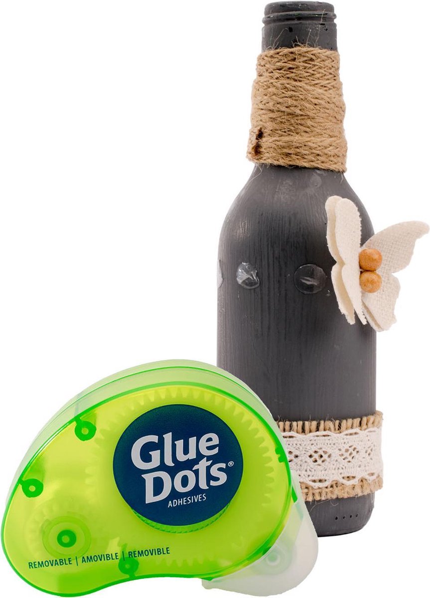 Glue Dots- Removable dots lijmroller -  Dot n go - 10mm - 200 stuks — cadeau in Cadeau-ideeën - foto 2