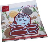 #4 Creatables stencil Beddha & balancing stones
