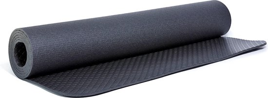 Blackroll Mat Anti-slip Fitnessmat Zwart 185 cm