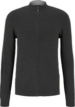 Tom Tailor gebreid vest Donkergrijs-L