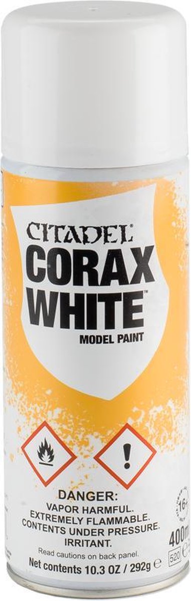 First impression: White Scar spray primer (replacing Corax White