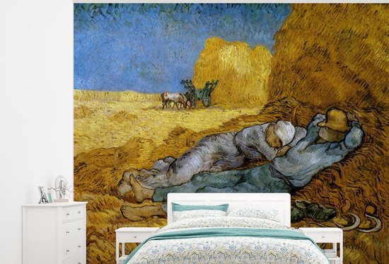 Papier peint - Papier peint photo peint La Siesta - Vincent van Gogh - Largeur 275 cm x hauteur 220 cm