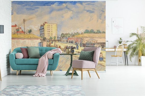 Porte dans les défenses de Paris - peinture de Vincent van Gogh 400x300 cm