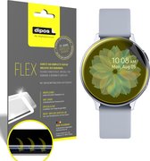 dipos I 3x Beschermfolie 100% compatibel met Samsung Galaxy Watch Active 2 44mm Folie I 3D Full Cover screen-protector