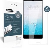 dipos I 2x Pantserfolie helder compatibel met Ulefone F1 Beschermfolie 9H screen-protector