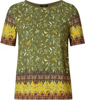YEST Olda Jersey Shirt - Army/Multi-Color - maat 36