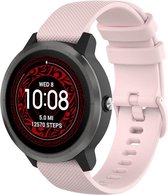 Shop4 - Bandje voor Garmin Forerunner 55 - Siliconen Roze