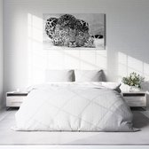 Nice Dreams - Dekbedovertrek - Grey Dream - 2-persoons 200 x 220 cm