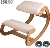 Kniestoel - Ergochair - Werkkruk - Ergonomische Werkkruk - Schommelstoel - Balansstoel - Met Doorlopende Kniesteun