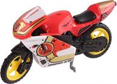 motor Super Bike schaal 1:24 oranje/wit