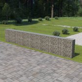 Everest Schanskorfmuur met deksels 600x30x100 cm gegalvaniseerd staal