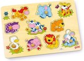 10-Delige Puzzel Dierenbabies