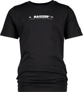 Raizzed jongens t-shirt Hadley Deep Black maat 6 (116)