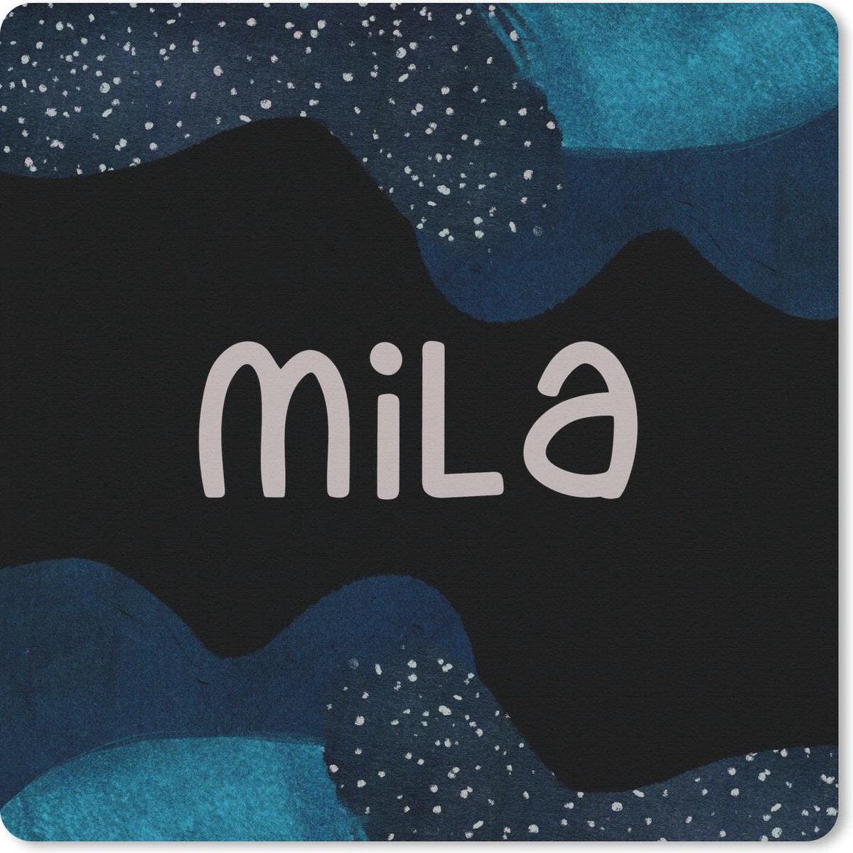 Muismat 30x30 cm - Mousepad Mila - Pastel - Meisje - Muismatten