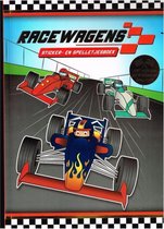 stickerboek Racewagens junior papier 25-delig