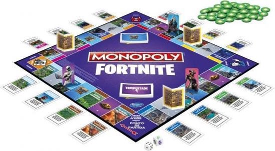 Thumbnail van een extra afbeelding van het spel bordspel Monopoly Fortnite (en)